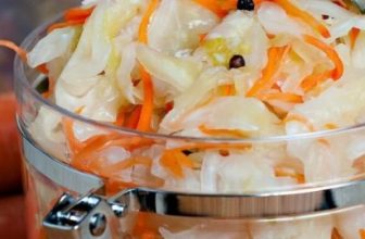 Быстрая маринованная капуста