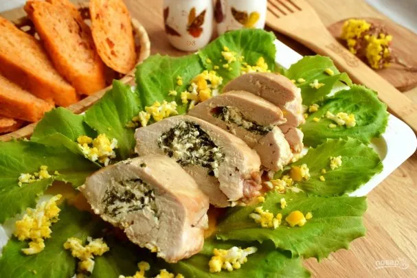 Бефстроганов из куриной грудки