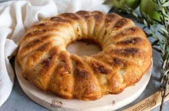 Пирог «Неженка» с яблоками