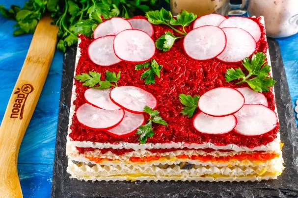 Тортилья с ветчиной и сыром