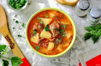 Суп харчо с тушенкой