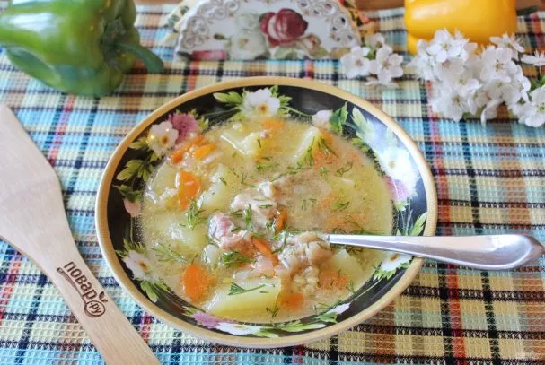 Борщ с тыквой