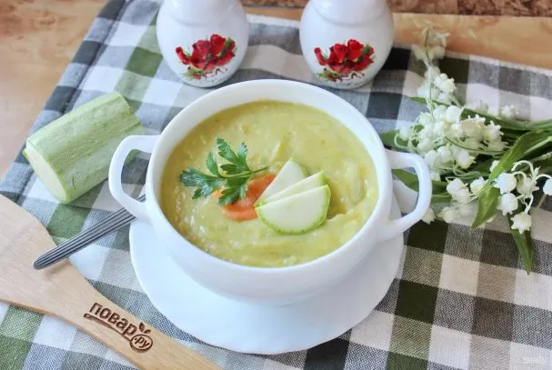 Борщ с перловкой