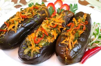 Квашеные баклажаны, фаршированные овощами на зиму и не только, рецепт без уксуса