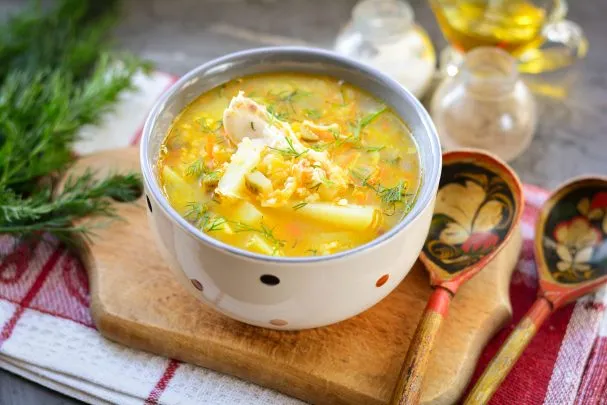 Щи с тушеной капустой