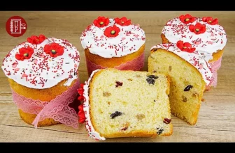 Тесто из Холодильника без Опары = Бесподобный Пасхальный Кулич!