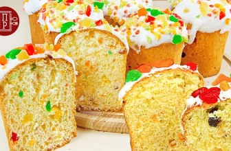 3- Вкуснейших Рецепта Куличей на Пасху 1) На Сливках 2) На Жидком Тесте 3) Без Дрожжевой с Творогом