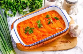 Кабачковая икра в микроволновке