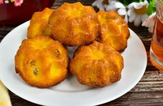 Капкейки с орехами