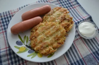 Капустные котлеты на молоке