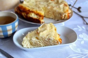 Лаваш с творогом в мультиварке