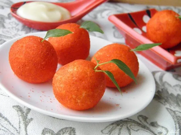 Праздничный сырный рулет