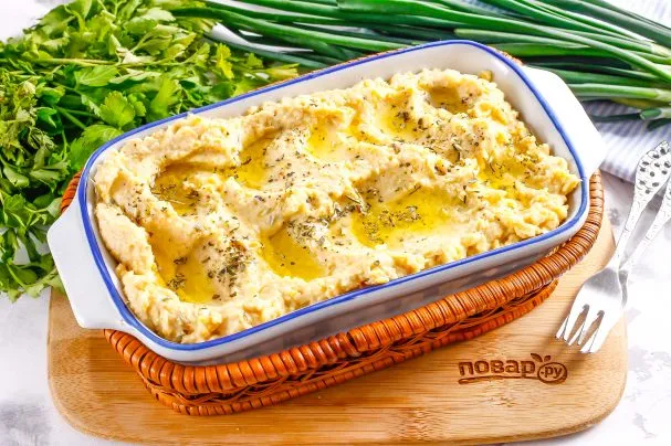 Картофельные колбаски с мясом в кишке