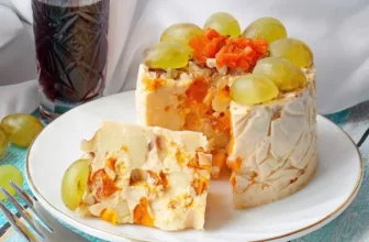 Сытный закусочный торт