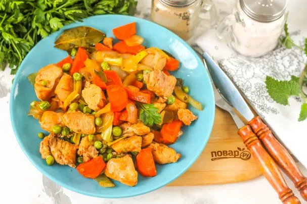 Слоеная картошка с курицей