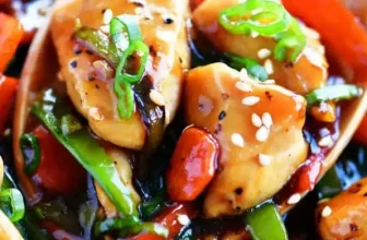 Курица с овощами на сковороде — рецепт с кисло-сладким соусом терияки
