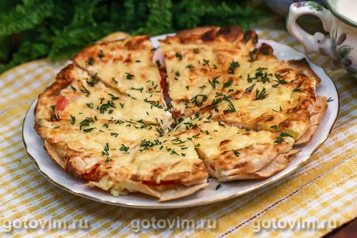 Салат с огурцом и яйцом