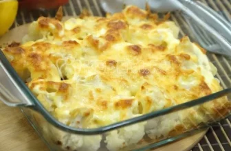 Цветная капуста в духовке с сыром