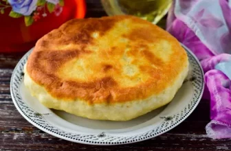 Хлеб на сковороде без дрожжей