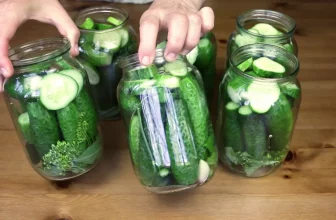 Маринованные Огурцы Сухой Стерилизации на Зиму