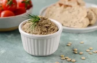 Паштет из чечевицы и грибов