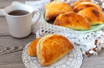 Сочни на кефире с творогом