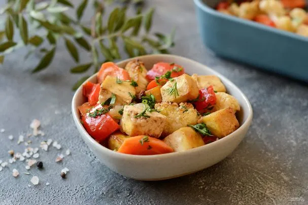 Мексиканская лепешка с курицей