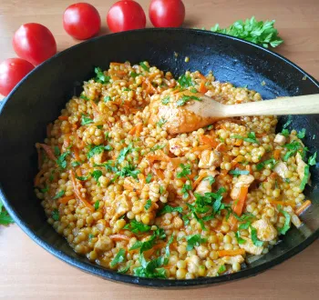 Салат с тунцом и грейпфрутом
