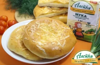 Лепёшки с сыром в духовке