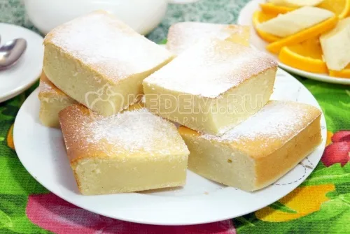 Запеканка из пенне с сыром и шпинатом