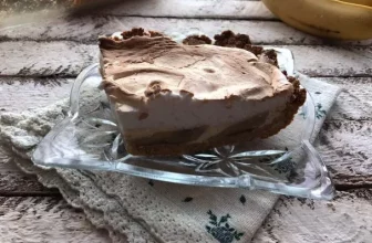 Песочный пирог с бананом