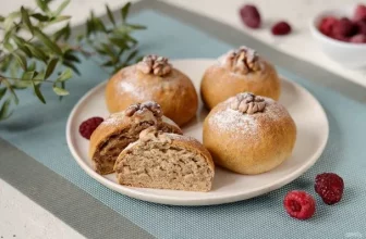 Постные булочки без дрожжей