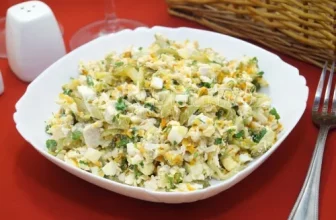 Салат с курицей «Любимый мужчина»
