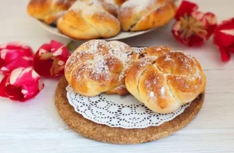 Булочки с изюмом в хлебопечке