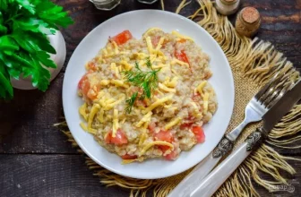 Овсянка с тунцом